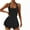 Black, variant on Viikei 2025 Summer Shorts for Women Plus Size Clearance Womens Workout Romper Outfits Sleeveless Running Onesie Open Back Exercise Waisted Yoga Jumpsuits
