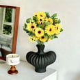 thumbnail image 3 of Artificial Sunflower Bouquet - Realistic Fake Flowers, Small Bunch for Home Decor, Table Centerpieces, 3 of 4