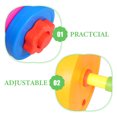 thumbnail image 4 of 2 Pcs Jouet de Poids d'Exercice pour Enfants Barre Réglable pour Enfants Haltère à Main Barre d'Exercice pour Gym Entraînement Jeu de Rôle Équipement de Mise en Forme Jouet de Sport, 4 of 8
