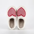 thumbnail image 2 of Luxalzxs Mens Womens Slippers, Cute Comfy Christmas Bedroom Slippers, Home Slippers House Slippers, Ladies Fuzzy Slippers, Indoor Outdoor Memory Foam Slippers for Women Men, 2 of 5