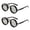 W9-2PCS, variant on Adjustable Sunglasses for Men Manual Dimming Polarized Retro Round Metal Frame with UV400 Protection Lightweight Comfort Fit Ideal for Driving Outdoor Sports and Daily Wear