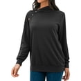 thumbnail image 1 of Gibobby Sudadera mujer, Casual Sudadera con Capucha para Mujer(Negro,CH), 1 of 4