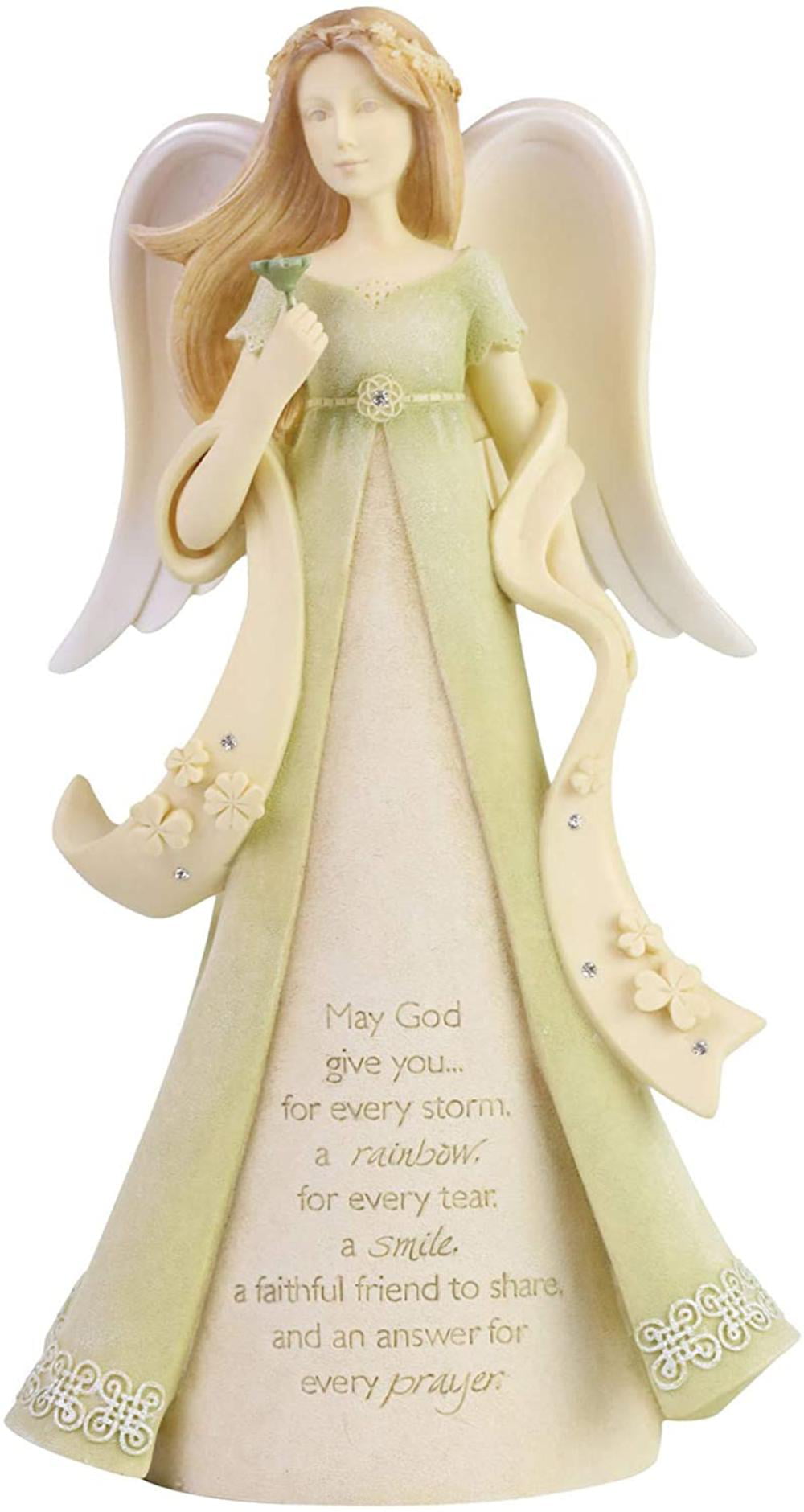 Shipping I Love You Mom Girl Figurine by ENESCO Foundations 4.5” High Free U.S 