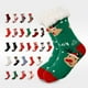 thumbnail image 4 of Calcetines navideños Hweilai para mujer de felpa gruesos cálidos novedosos para niños pequeños, 4 of 4