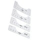 thumbnail image 5 of Bewildely Regla de alineación de camisetas de 4 Uds. Para guiar el diseño de camisetas, reglas de moda con tabla de tallas, herramientas de bordado de Transparente 2piezas Bewildely CBP156359, 5 of 6