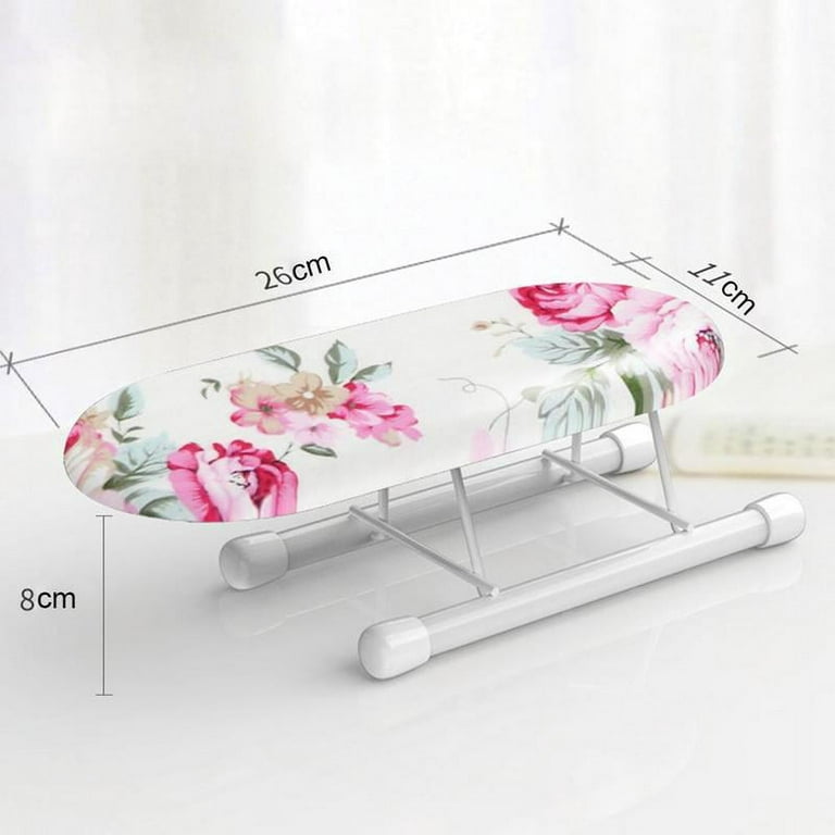 KK KINGRACK Foldable Ironing Board, Tabletop Small Ironing Board with 2  Heat Resistant Ironing Cover, Portable Tabletop Ironing Board wiht Non-Slip  Feet for Home Travel Use 