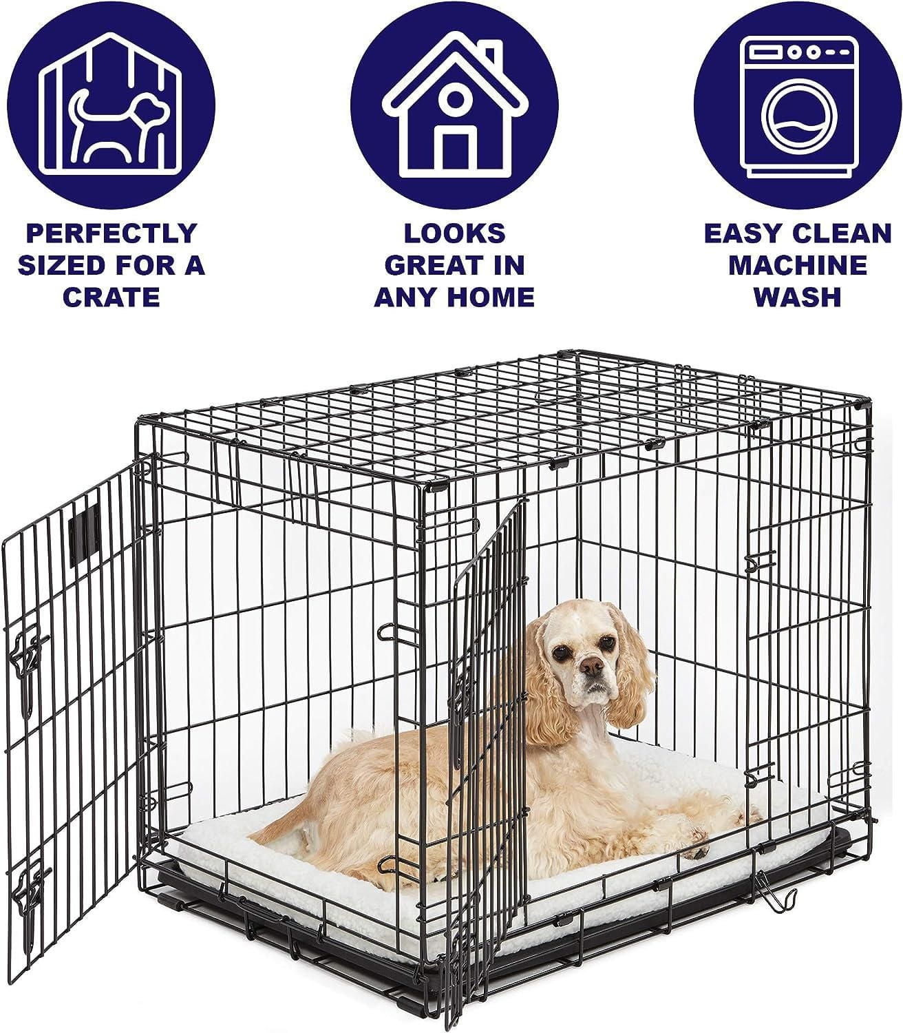 Lit pour chien en peluche naturelle Quiet Time de MidWest