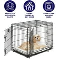 thumbnail image 3 of Midwest Quiet Time Natural Fleece 42 Inch Dog Bed, 3 of 8