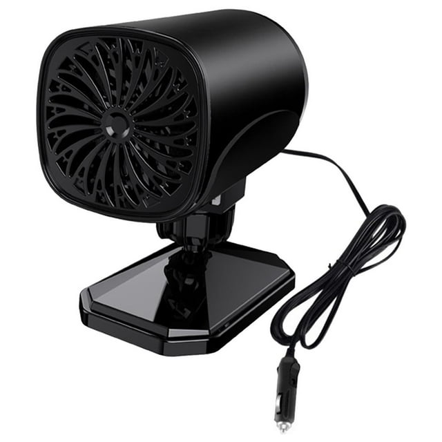 Calentador automático 120W Calentamiento rápido automático 12V Negro Baoblaze Ventilador del calentador del coche