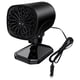 thumbnail image 1 of Calentador portátil de 120 W, descongelación rápida, ventilador de refrigeración giratoria de 360 gra, desempañador ático, s 12V Negro Soledad Ventilador del calentador del coche, 1 of 5