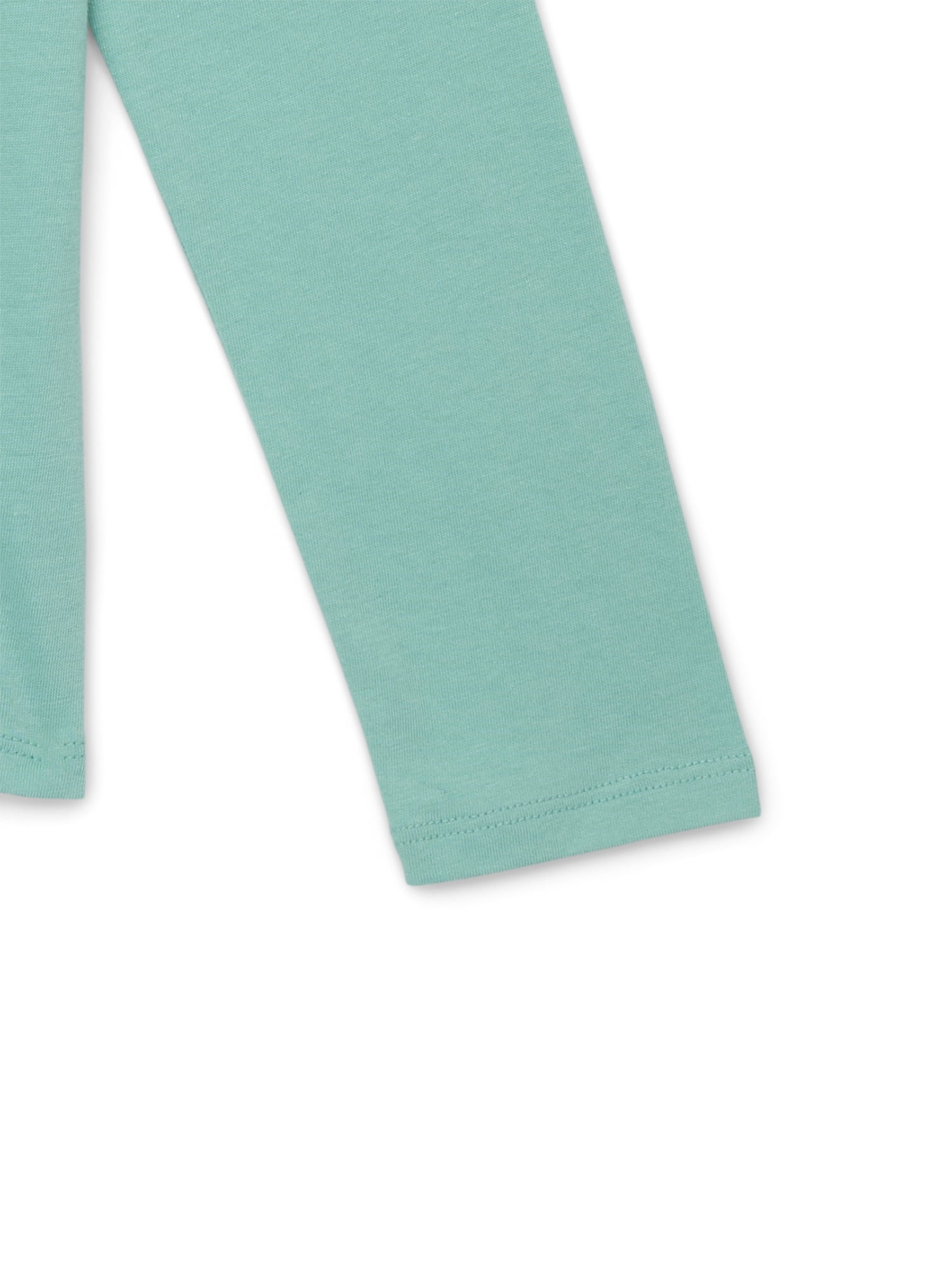 Wonder Nation Girls Embellished Tee with Long Sleeves, Sizes 4-18 & Plus
