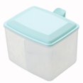 thumbnail image 2 of Spice Jar Plastic Portable 2-Grid Seasoning Box Spice Container with Lid & Spoon, 2 of 9