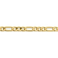 thumbnail image 4 of 14K Yellow Gold 6.25mm Flat Figaro Chain (20 X 6.25) Made In South Africa ffl160-20, 4 of 6