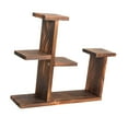 thumbnail image 4 of simhoa Wooden Planting Stitch Plant Display Rack Sturdy Novelty Desktop Level Flower Shelf for Sleeper Flat Shops Terrace Sofa Corners C, 4 of 9