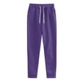 thumbnail image 6 of vigerkar Womens 2 Piece Outfits Lounge Hoodie Sweatsuit Sets Oversized Sweatshirt Baggy Comfy Sweatpants Set with Pockets (Dark Purple, L), 6 of 8