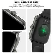 Blackview 1.85-inch Smartwatch for Men Women,Answer/Make Calls,IP68 Waterproof/100+ Sports Modes,Smart Watch fits for Android IPhone Devices,Gray