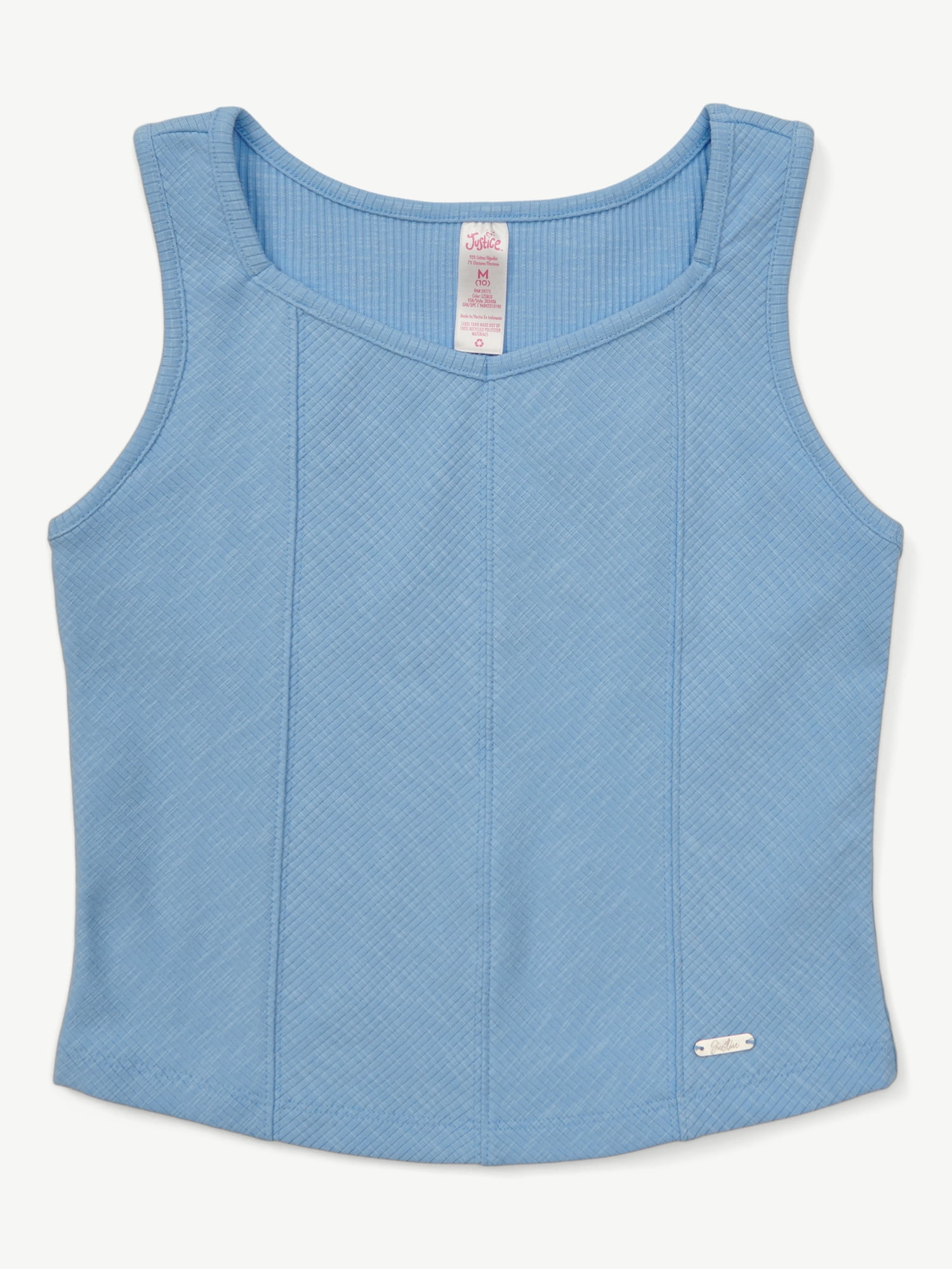 JSport Girls Baselayer Rib Tank, Sizes XS - XLP