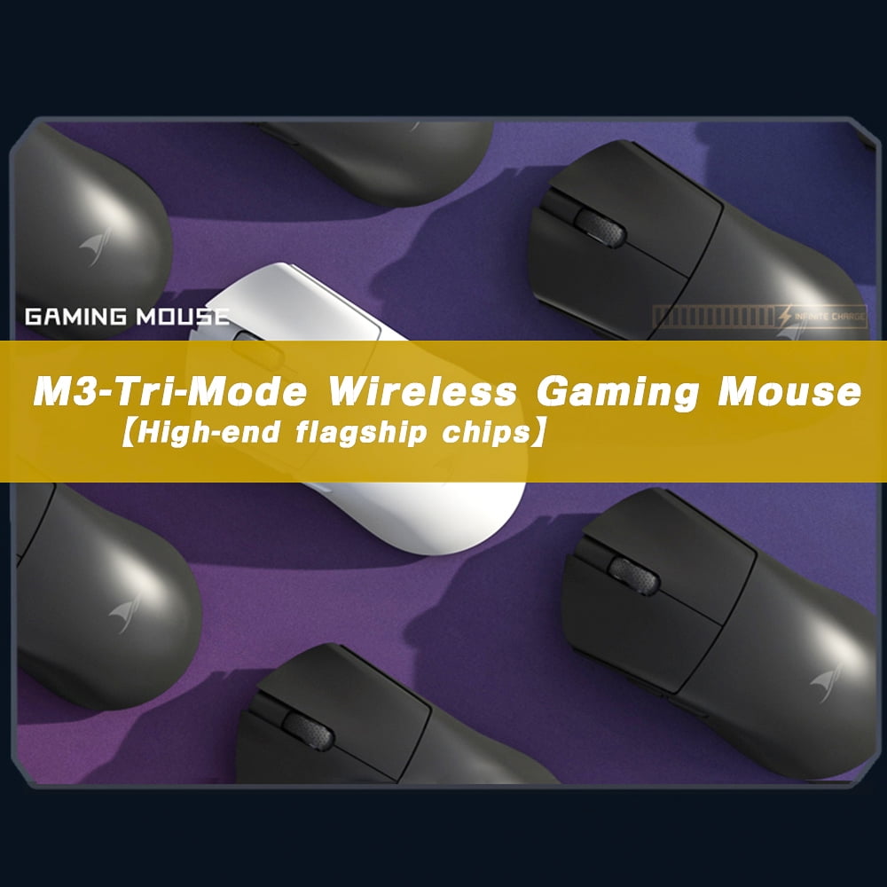 Motospeed Darmoshark 2.4G Wireless BT5.0 & Type-C Wired Slim Motospeed Darmoshark 2.4G Wireless BT5.0 & Type-C Wired Slim