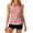 Complexion, variant on JULMCOMO Tankini Swimsuits for Women Solid Scoop Neck Adjustable Strap Beach Two Piece Swimsuit Summer Vacation Bathing Suit Beige 2XL