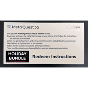 2024 Meta Oculus Quest 3S 128GB All-In-One VR Headset with Touch Controllers, Case, and Marxsol Essential Accessories