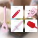 thumbnail image 3 of Juego de utensilios de cocina mini de 2 piezas: herramientas de cocina de silicona para cocinar antiadherente Vhermosa, 3 of 5