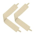 thumbnail image 4 of Achim Paige Rod Pocket 5 Piece Light Filtering Curtain Set, Tan, 55" x 63", 4 of 5