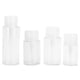 thumbnail image 4 of Dispensador de viaje de 4 Uds., juego de botellas vacías, prensa líquida, botella con bomba de empuje hacia abajo para cosméticos, 4 of 14