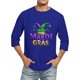 thumbnail image 5 of Camisas de Manga Larga para Hombres Imprimir Casual Cuello Redondo Blusa de Manga Corta, Camisas de Lino para Hombres, 5 of 7