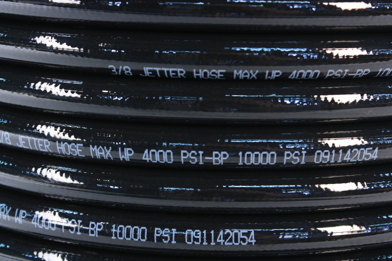 Details about   Schieffer 4000 PSI 3/8" x 250' Thermoplastic Sewer Jetter Hose 3/8" Solid Swivel 