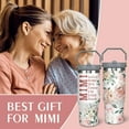 thumbnail image 4 of 30oz Grandma Tumbler with Handle and Straw, Stainless Steel Insulated Nana Cup with Top Handle and Lid, Grandma Coofee Mug Christmas Birthday Gifts for Grammy/Gigi/Mimi, 4 of 7