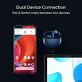 thumbnail image 5 of realme Buds Air 3 Wireless Earbuds, Active Noise Cancellation, 10mm Dynamic Bass Boost Driver, Up to 30 Hours Playtime, IPX5 Water Resistance - (Blue), 5 of 12