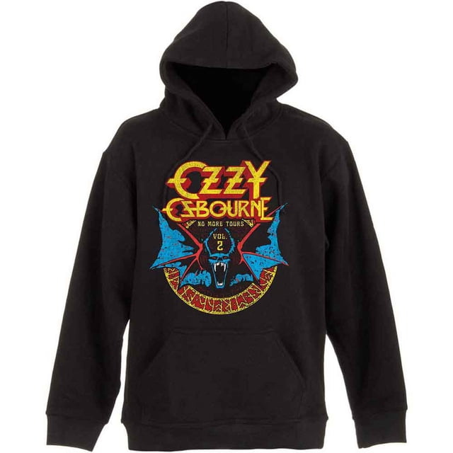 Ozzy Osbourne Unisex Pullover Hoodie Sweatshirt Bat Circle
