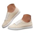 thumbnail image 3 of YLYL Women's Men's Canvas Sneakers Low Top Lace up Rubber Sole Lightweight Fashion Casual Walking Shoes, 3 of 8