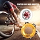 thumbnail image 4 of Disco de cubo de bicicleta Adaptador de freno de bicicleta de conversión de bloqueo central de disco de cubo de 6 orificios de aleación de aluminio duradero para rotores de 6 pernos FLhrweasw Nuevo, 4 of 9