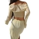 thumbnail image 5 of SAYOO - Camiseta de manga larga para mujer, color sólido, con amarre, de malla, transparente SAYOO Moda, 5 of 7