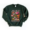 thumbnail image 6 of Just One More Chapter Books - Women's Graphic Sweatshirt, 6 of 13