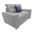 thumbnail image 3 of Love seat El Bazar Store Suecia Lino Gris plata 2 plazas, Modular, Moderno, Sala, Sofa, 3 of 5