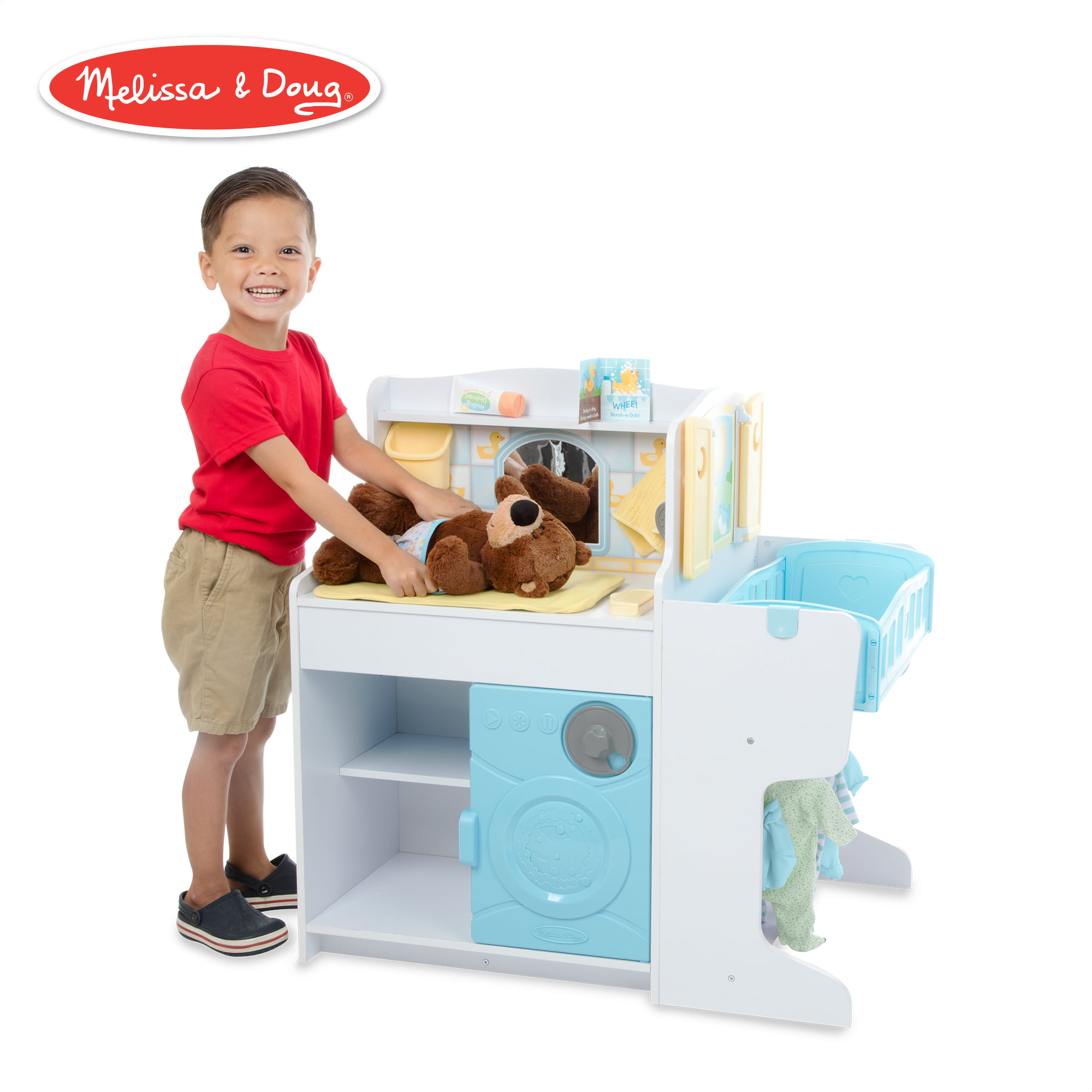 melissa and doug baby care activity center