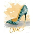 thumbnail image 2 of Loreth, Lanie 12x14 White Modern Wood Framed Museum Art Print Titled - Chic Shoes, 2 of 4