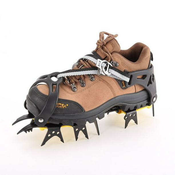 24 dents Traction Crampons de glace, crampons Crampons De traction Crampons  De glace Poignées, Poignées de glace Escalade de neige Crampons