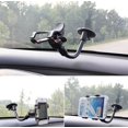 thumbnail image 4 of 360 Degree Rotation Automotive Double Chuck Hose suction cup Car Mobile Phone Bracket, 4 of 9
