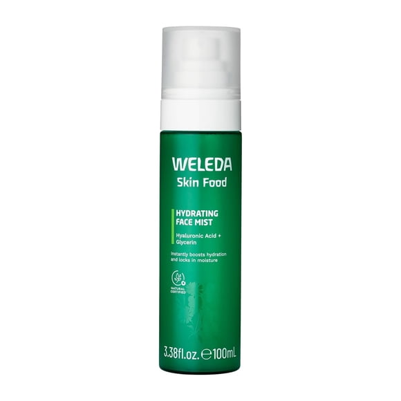 Bruma Facial Hidratante Weleda Skin Food con Ácido Hialurónico 100 ml