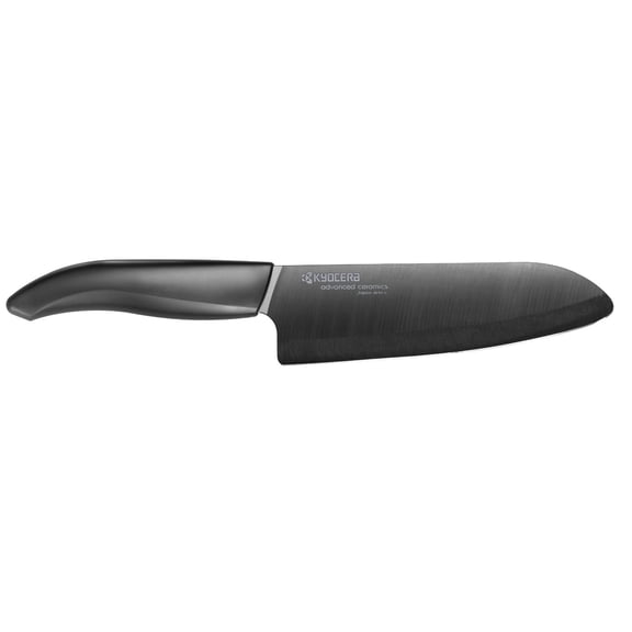 Kyocera Revolution Ceramic 6 Inch Chef's Knife with Black Blade