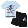 thumbnail image 4 of Nueva camiseta de Mario Sonic para niños, niñas y adolescentes, camisetas de manga corta de verano, camisetas casuales para niños con puntadas, conjunto de camisetas, 4 of 5