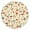 Red Mushroom Line-1, variant on Colorful Mushroom Forest Black Pattern Round Fitted Tablecloth with Elastic Edge,Dining Table Cover Waterproof,Outdoor Round Tablecloth for Camping,Dining,Indoor and Outdoor