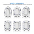 thumbnail image 2 of 4 Uds., Topes de asiento de inodoro, parachoques de asiento, tapones autoadhesivos para asiento de i Tomshoo Buffers de asiento, 2 of 7