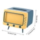 thumbnail image 3 of Funda para caja de pañuelos de diseño de televisor con soporte para teléfono – Plástico ABS, gran capacidad, portaservilletas de escritorio retro para cocina, dormitorio, salón, baño, oficina – cabe, 3 of 6