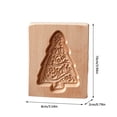 thumbnail image 2 of Wooden Cookie Cutter Set for Baking Embossing DIY Shaped Seals – Versatile Moulds for Cookies Carving and Creativity, 2 of 3