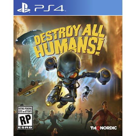 Destroy All Humans!, THQ-Nordic, PlayStation 4, (Best Destroy All Humans Game)