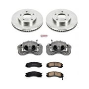 Power Stop KCOE4984 Autospecialty Brake Kit W/Calipers -FRONT Fits 1998 Eagle Talon